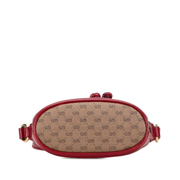 GUCCI Brown Leather Shoulder Bag - Picture 3 of 9